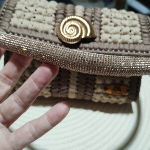 Bolsa de mão caracol